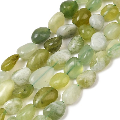 Natural Xiuyan Jade Beads Strands G-A284-A04-03-1