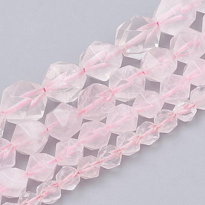 Natural Rose Quartz Beads Strands G-S332-12mm-013-1