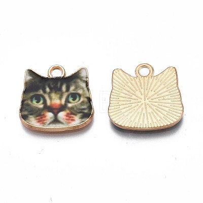 Printed Alloy Pendants PALLOY-N168-002E-1