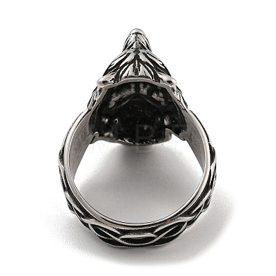 304 Stainless Steel Ring RJEW-B055-04AS-19-1