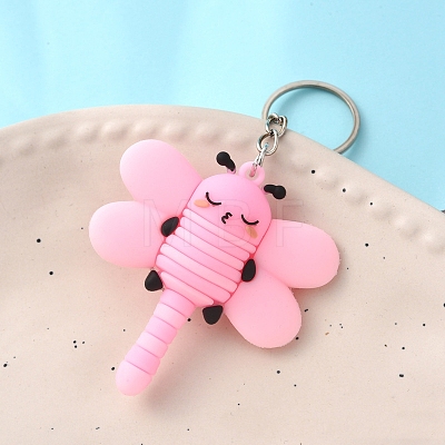 Plastic Dragonfly Keychain PW-WGBBAC6-01-1