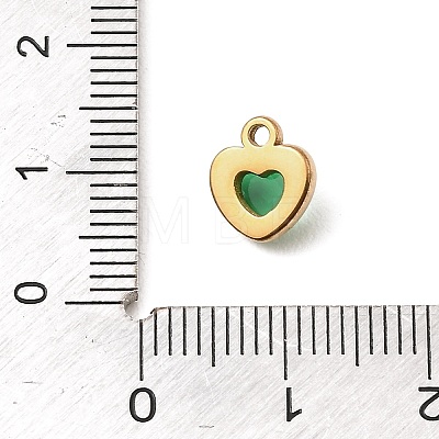 304 Stainless Steel Pendants STAS-Z199-02G-04-1
