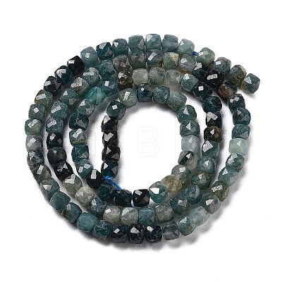 Natural Blue Tourmaline Beads Strands G-NH0001-H02-01-1