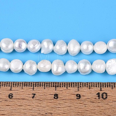 Natural Cultured Freshwater Pearl Beads Strands PEAR-T006-18C-1