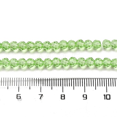 Transparent Glass Beads EGLA-A035-T4mm-D09-1