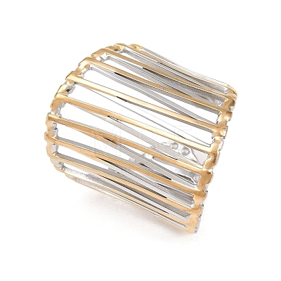 304 Stainless Steel Cuff Open Rings SA-H001-10GP-1