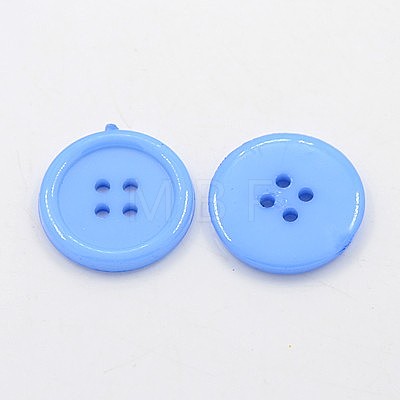 Acrylic Sewing Buttons BUTT-E076-F-02-1