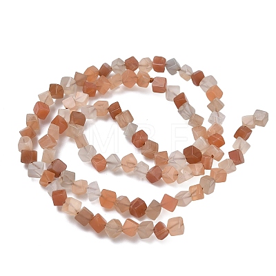 Natural Moonstone Beads Strands G-L650-M01-01-1
