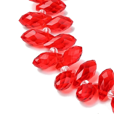 Crystal Glass Beads Strands GLAA-D033-35-1