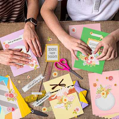 DIY Festival Envelope & Card Kids Craft Kits DIY-WH0488-66A-1