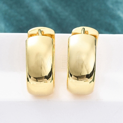 Brass Hoop Earrings EJEW-Q015-21A-G-1