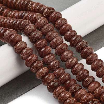 Synthetic Goldstone Beads Strands G-B077-B02-01-1