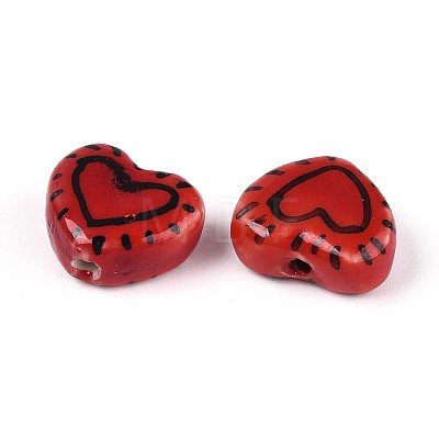 Handmade Porcelain Beads PORC-P031-03H-1