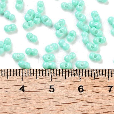 Baking Paint Glass Seed Beads SEED-A033-04D-1