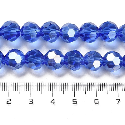 Transparent Glass Beads EGLA-A035-T10mm-B21-1