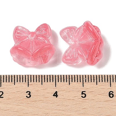 Transparent Spray Paint Glass Beads GLAA-Z011-06G-1