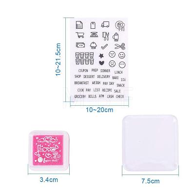 Silicone Stamps DIY-PH0018-79-1