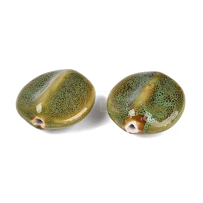 Vintage Handmade Porcelain Beads PORC-N013-22-04-1