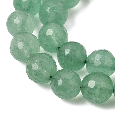 Natural Green Strawberry Quartz Beads Strands GG-CBA0166-A02-8mm-1