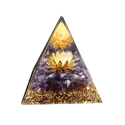 Orgonite Pyramid Resin Energy Generators PW-WG9ADEB-07-1