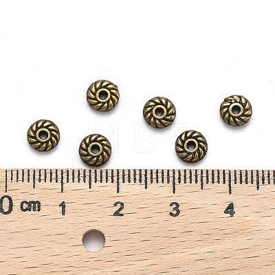 Tibetan Style Alloy Spacer Beads MLF10764Y-NF-1