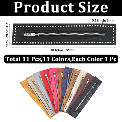 11Pcs 11 Colors Garment Accessories FIND-CL0001-90-1