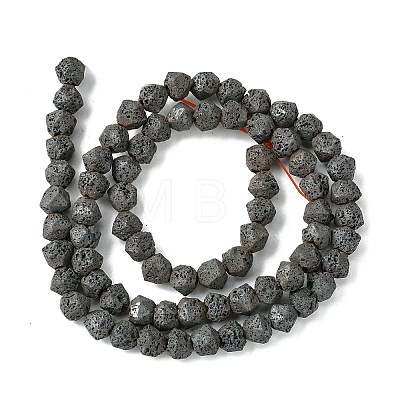 Natural Lava Rock Beads Strands G-H020-O02-01-1