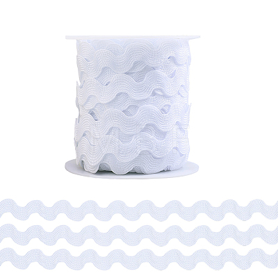 1 Roll Polyester Wave Bending Fringe Trim OCOR-ME0001-97C-1
