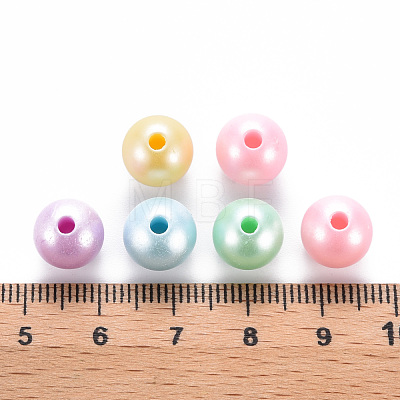 Opaque Acrylic Beads MACR-S370-H10mm-1