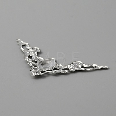 Iron Filigree Joiners FIND-WH0036-51P-1