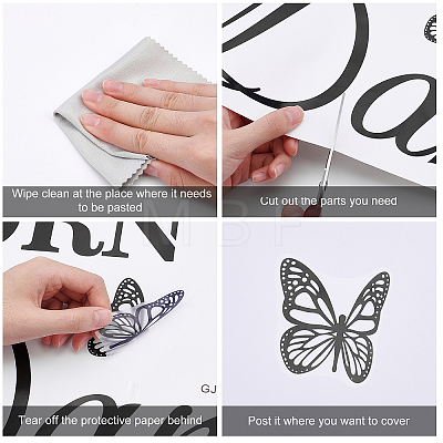 PVC Wall Stickers DIY-WH0228-415-1