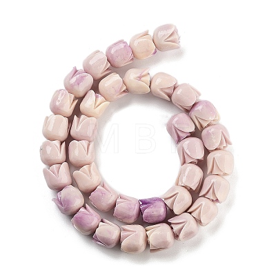 Synthetic Shell Beads Strands CORA-B001-05B-01-1