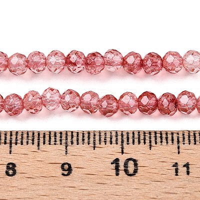 Transparent Glass Beads Strands X-GLAA-T023-4mm-A13-1