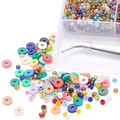 DIY Beads Jewelry Making Kit DIY-YW0004-48-1