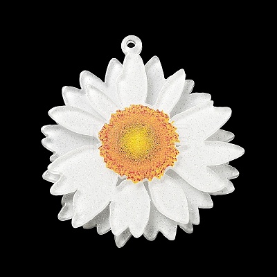 Printed Transparent Acrylic Pendants X-SACR-P029-B01-1