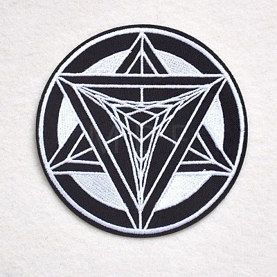 Computerized Embroidery Cloth Iron on/Sew on Patches DIY-O003-15-1