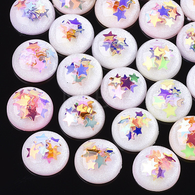 Resin Cabochons CRES-Q208-02B-1