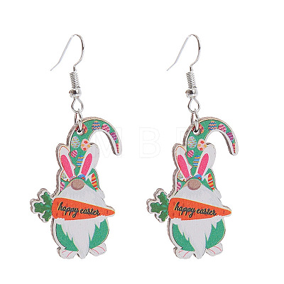 Easter Acrylic Dangle Earrings FS-WG15F89-10-1