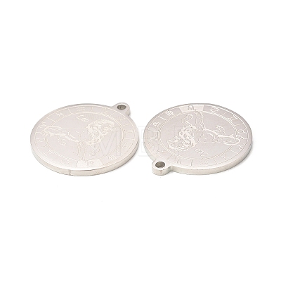Non-Tarnish 304 Stainless Steel Pendants STAS-A074-03J-P-1