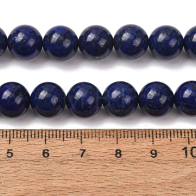 Natural Lapis Lazuli Beads Strands GG-CBA59DD-C03-10mm-1