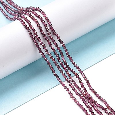 Natural Garnet Beads Strands X-G-O186-D01-A-1