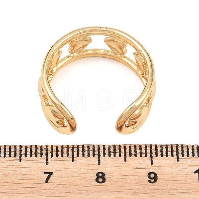 304 Stainless Steel Cuff Open Rings SA-H001-12G-1