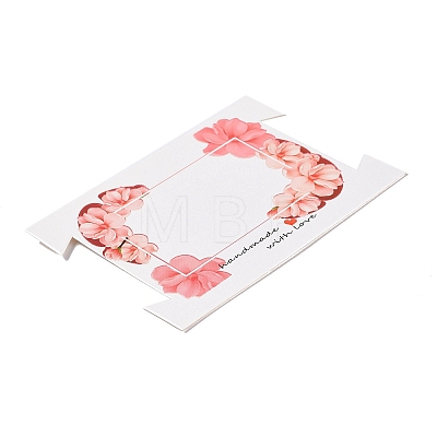 Rectangle Paper Hair Ties Display Cards CDIS-C004-07D-1