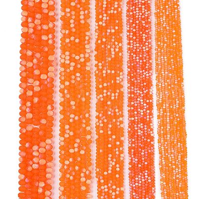 Transparent Glass Beads Strands EGLA-A044-T4mm-MB25-1