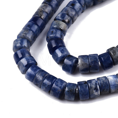 Natural Sodalite Beads Strands G-N326-148C-1