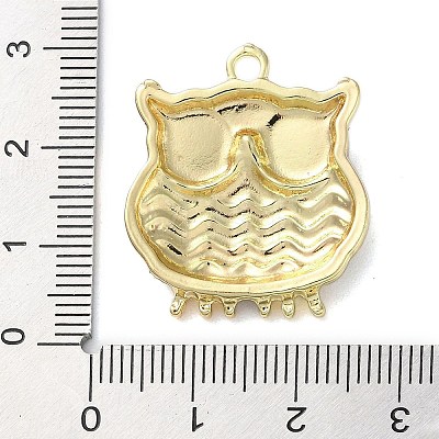 Glitter Zinc Alloy Enamel Pendants ENAM-Z011-03G-1