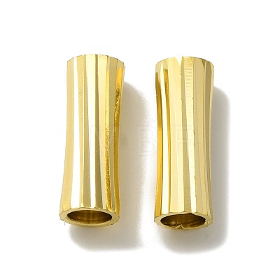 Brass Tube Beads KK-O143-43G-1