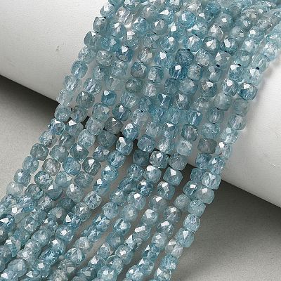 Natural Cubic Zirconia Beads Strands CU-CBA238A-A01-01-1