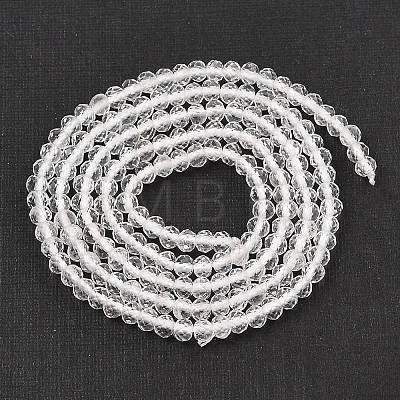 Natural Quartz Crystal Beads Strands G-K376-B02-01-1