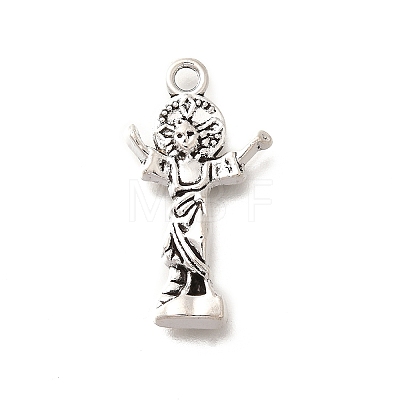 Tibetan Style Alloy Pendants PALLOY-D291-17AS-08-1